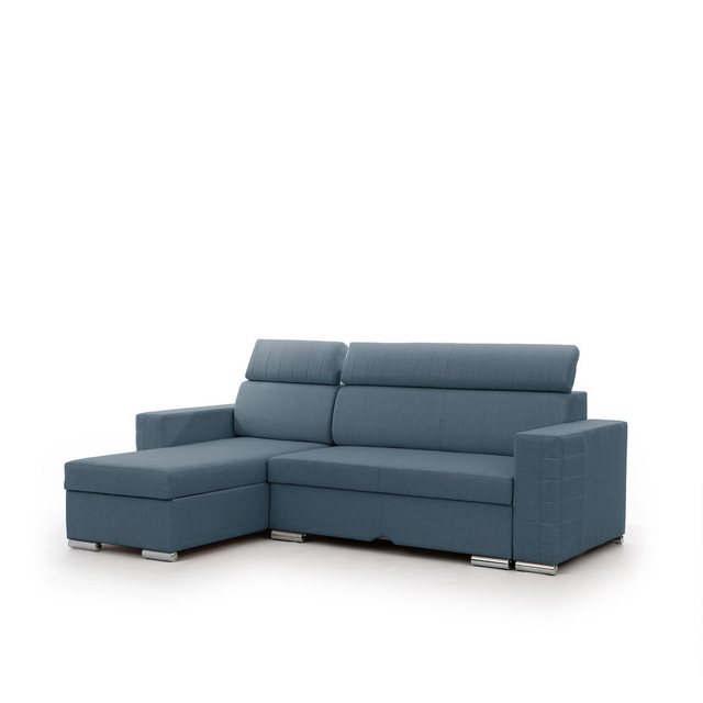 Fun Möbel Ecksofa Schlafsofa CANTON in Stoff inkl. Hocker und Sessel, Kopfs günstig online kaufen