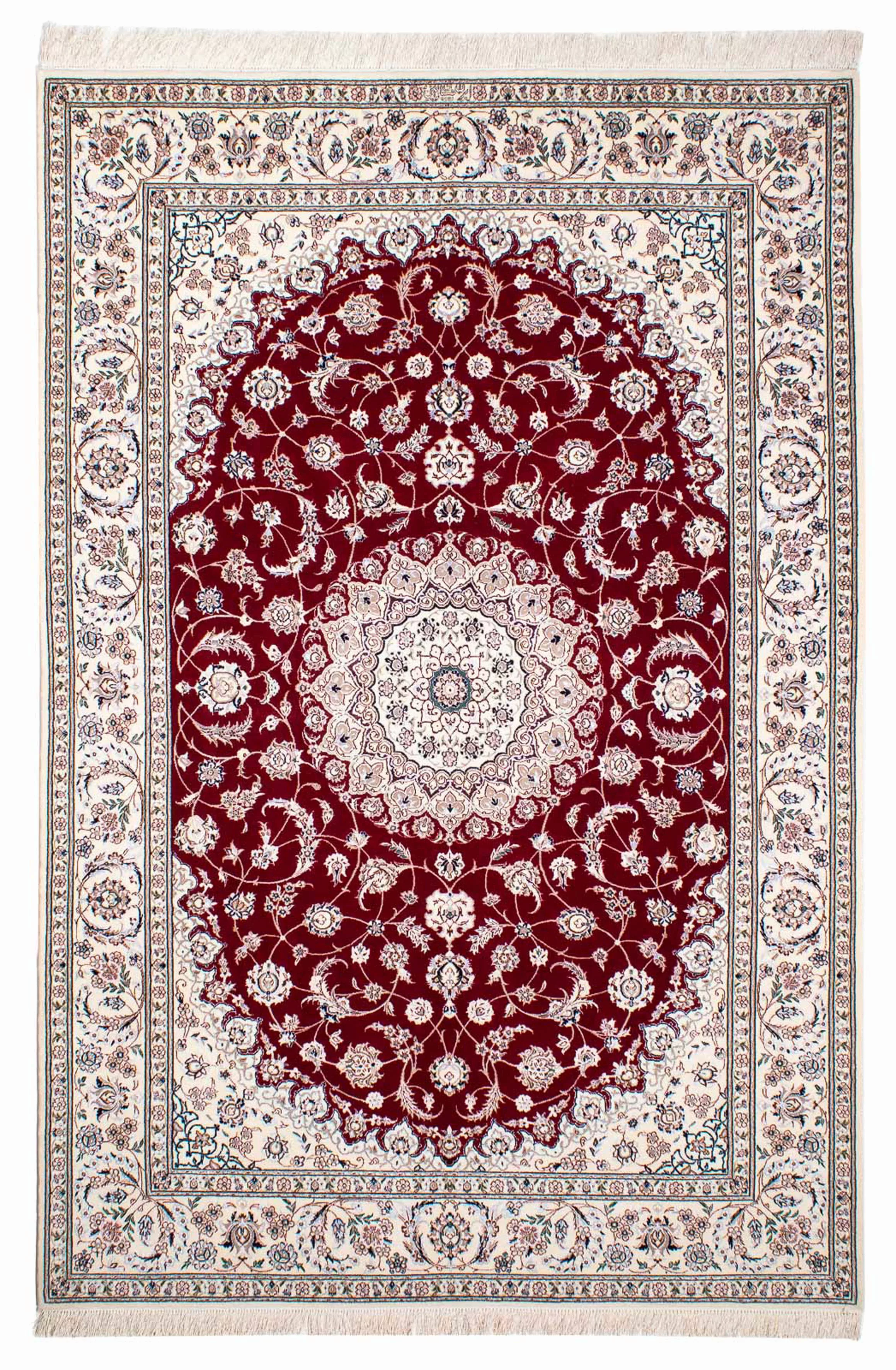 morgenland Orientteppich »Perser - Nain - Premium - 227 x 153 cm - dunkelro günstig online kaufen