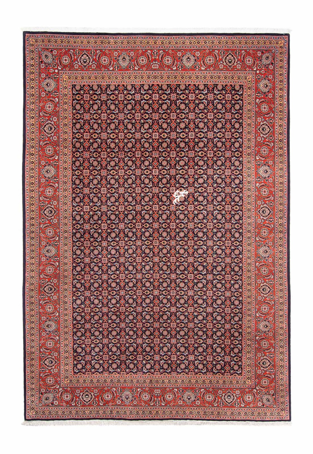 morgenland Orientteppich »Perser - Täbriz - 295 x 202 cm - dunkelblau«, rec günstig online kaufen