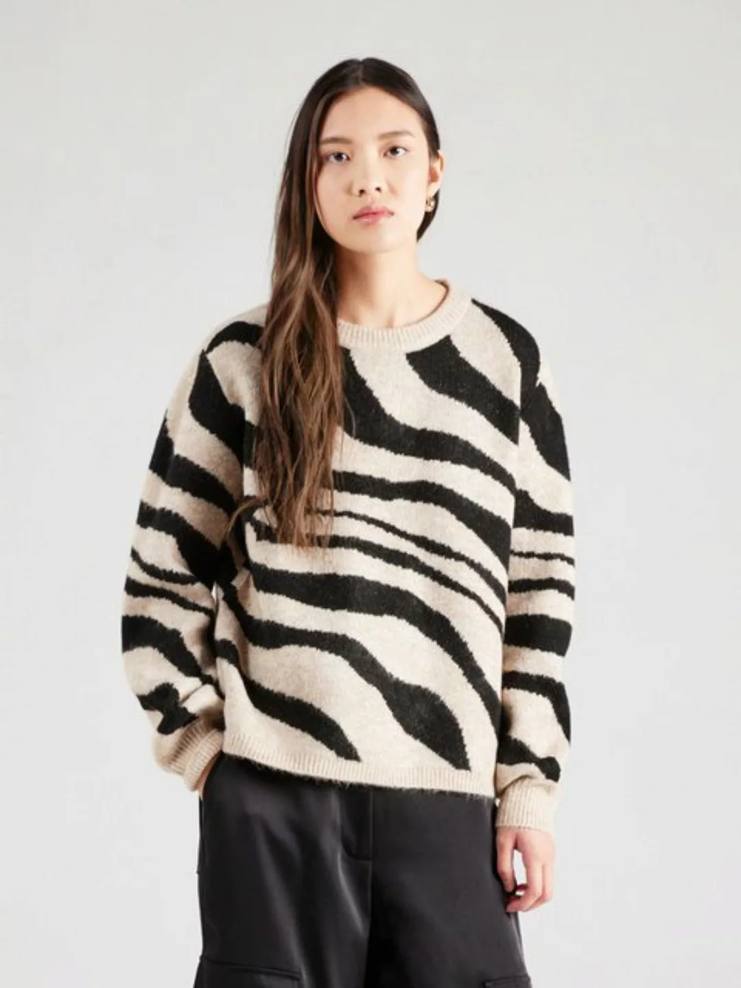 b.young Strickpullover "Strickpullover BYBXMINYA ANIMAL JUMPER -" günstig online kaufen