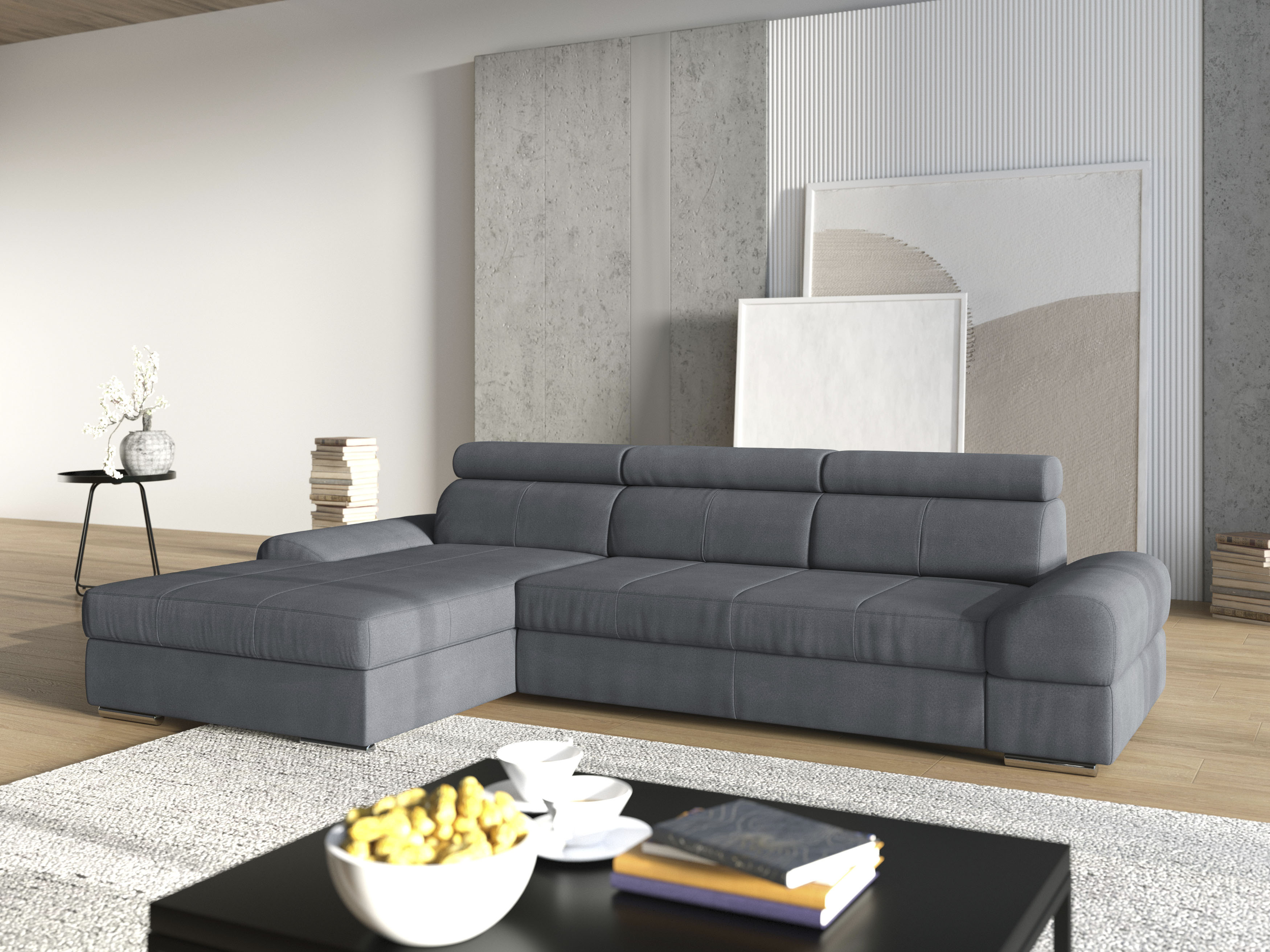 sit&more Ecksofa Broadway, mit verstellbaren Kopfteilen, wahlweise mit Bett günstig online kaufen