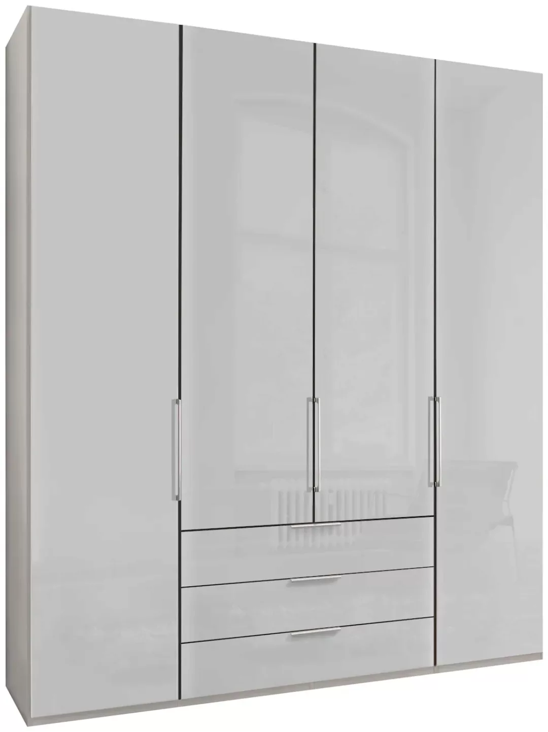 WIEMANN Falttürenschrank "Monaco", mit Glasfront sowie hochwertigen Beschlä günstig online kaufen