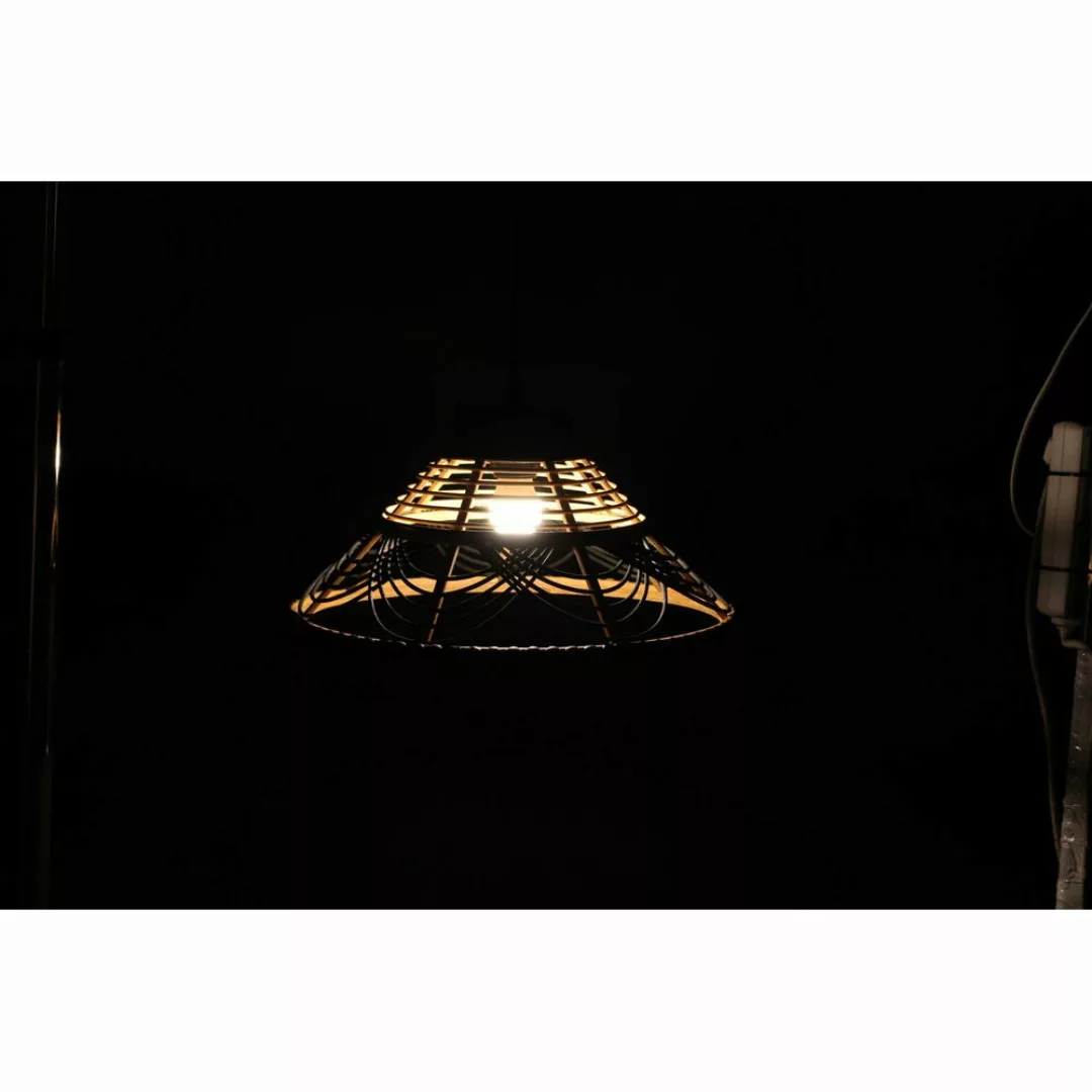 Deckenlampe Dkd Home Decor Rattan Zweifarbig 50 W (41 X 41 X 21 Cm) günstig online kaufen