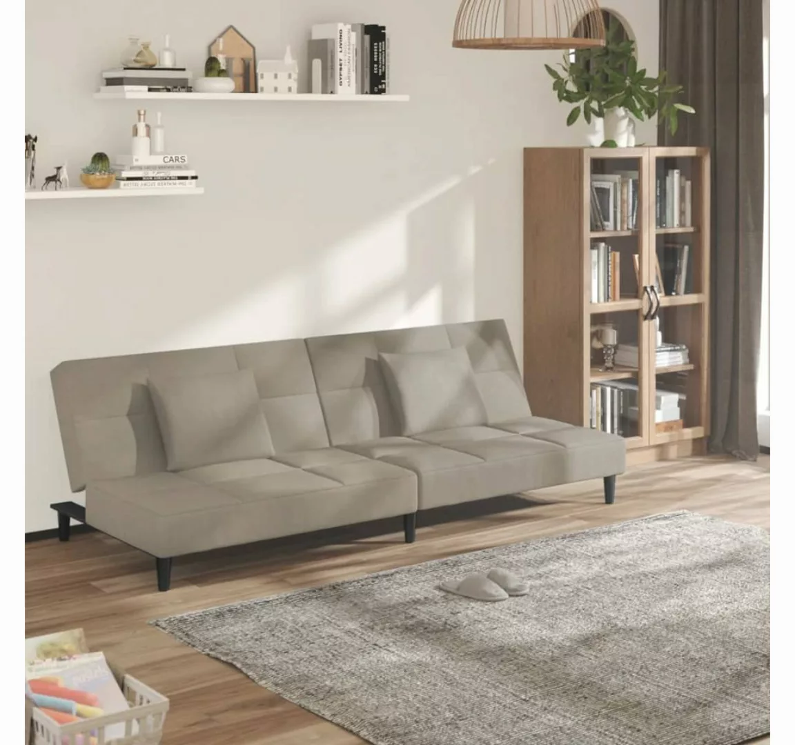 vidaXL Sofa, ohne Armlehnen, mit Bettfunktion günstig online kaufen