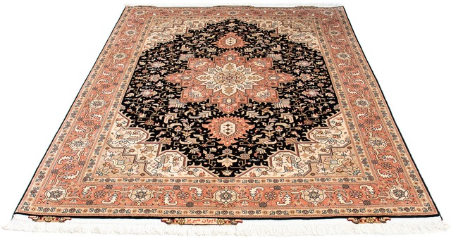 morgenland Orientteppich »Perser - Täbriz - Royal - 204 x 150 cm - dunkelbl günstig online kaufen