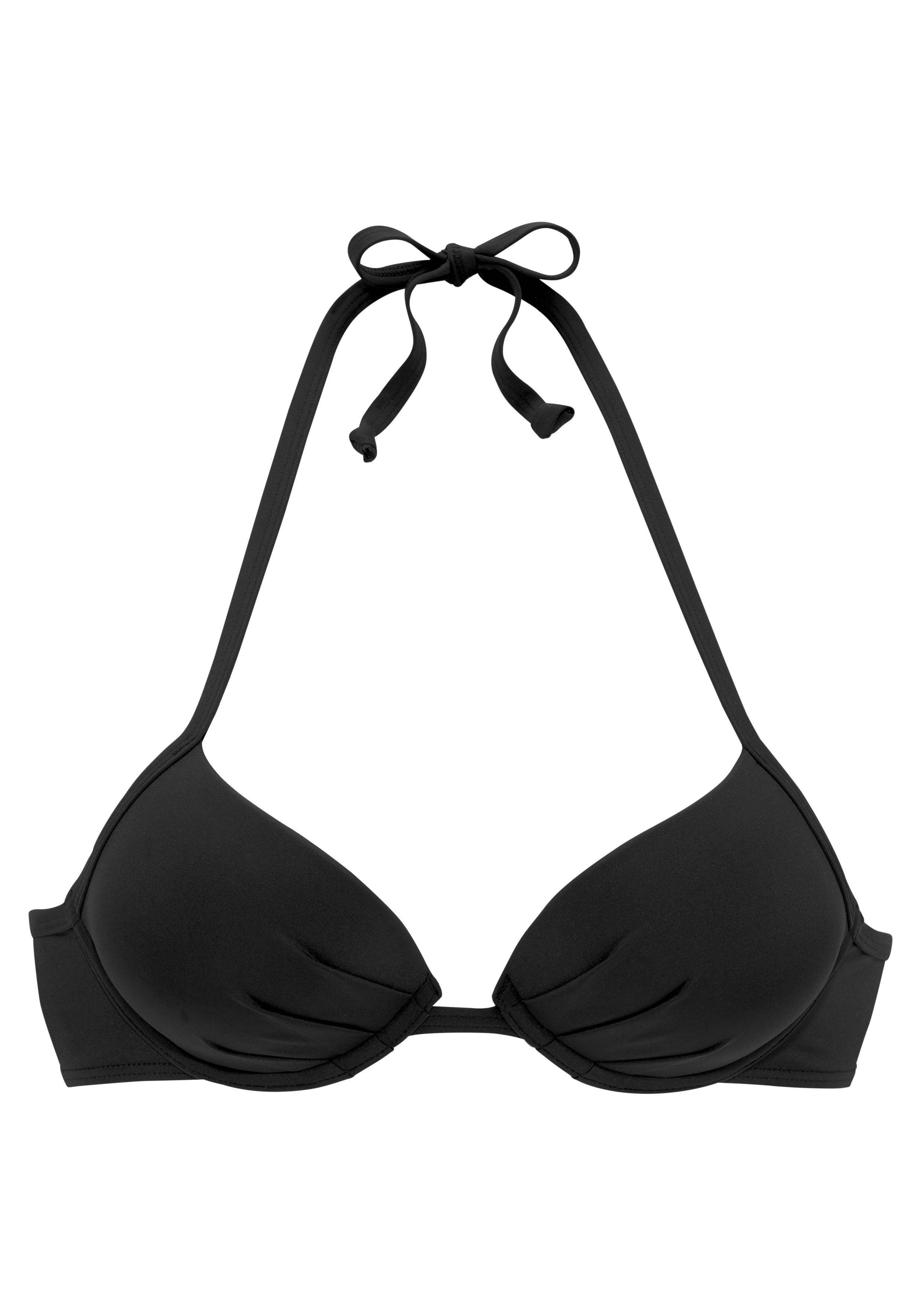 s.Oliver Push-Up-Bikini-Top Rome, in verschiedenen Unifarben günstig online kaufen