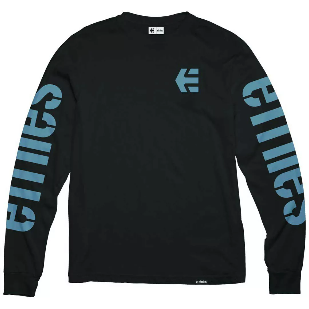 Etnies Icon Langarm-t-shirt L Black / Blue günstig online kaufen