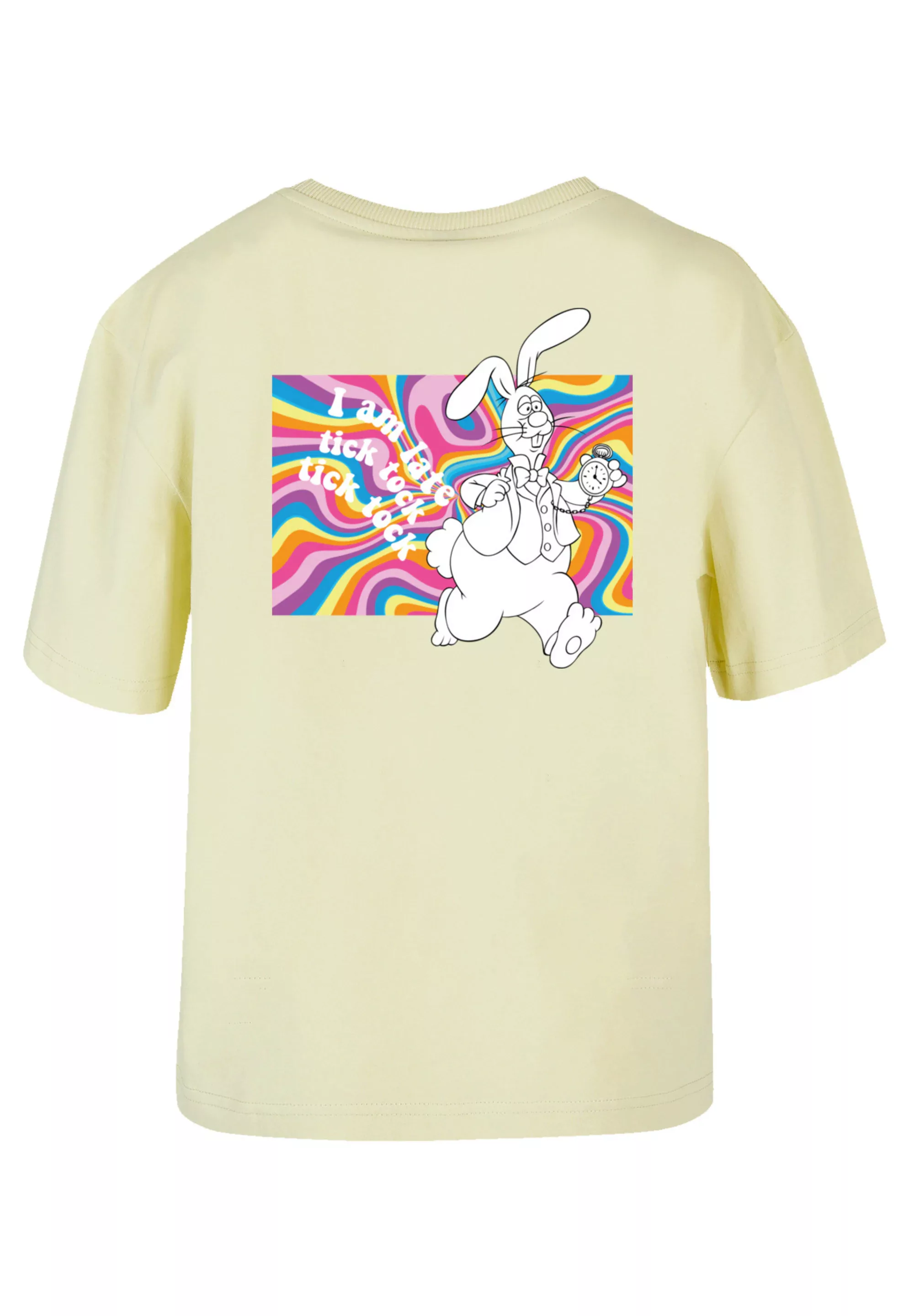 F4NT4STIC T-Shirt "Alice im Wunderland Uhr Hase", Premium Qualität, Nostalg günstig online kaufen