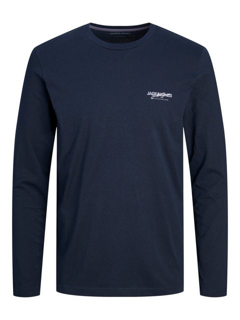 Jack & Jones Langarmshirt JJALVIS TEE LS CREW NECK günstig online kaufen