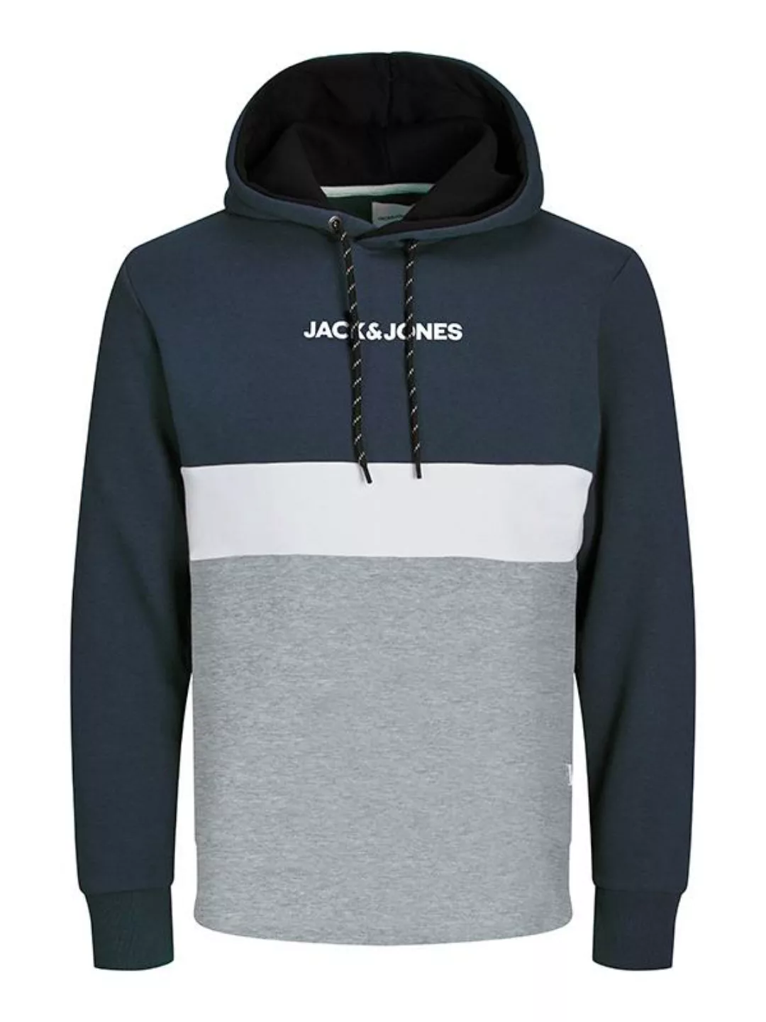 Jack & Jones PlusSize Kapuzensweatshirt JJEREID BLOCKING SWEAT HOOD NOOS PL günstig online kaufen