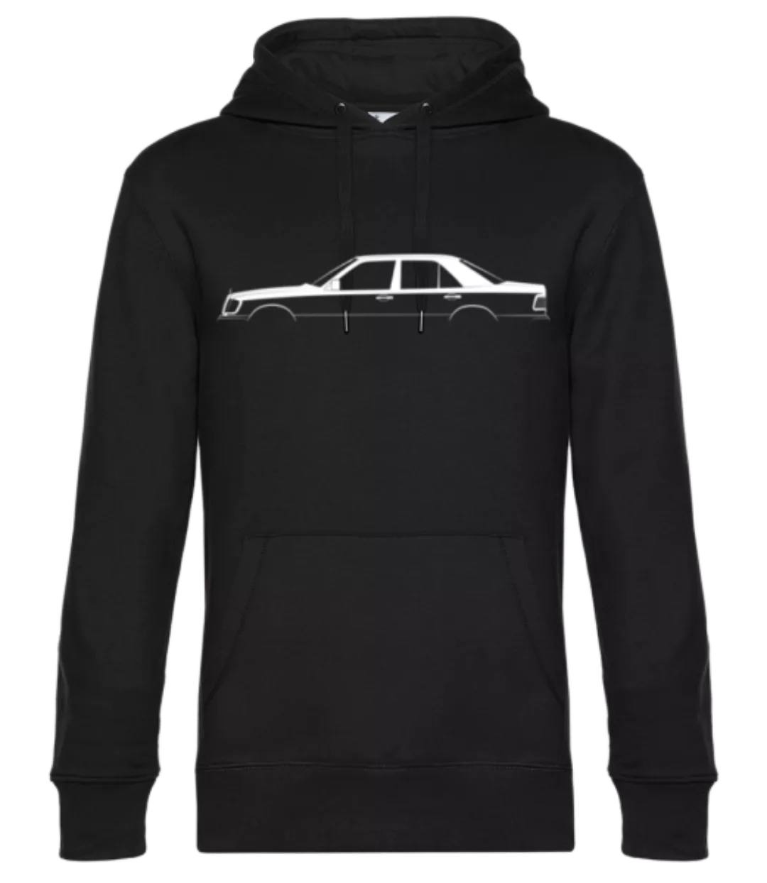 'Mercedes 500 E W124' Silhouette · Unisex Premium Hoodie günstig online kaufen