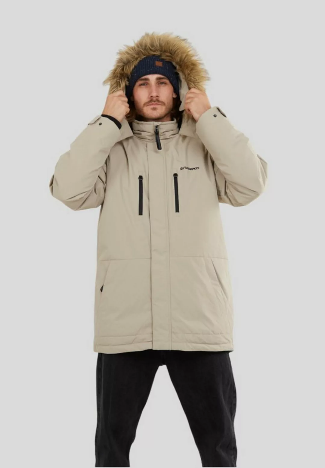 Fundango Winterjacke Spirit Parka klassische Parka mit abnehmbare Kapuze un günstig online kaufen