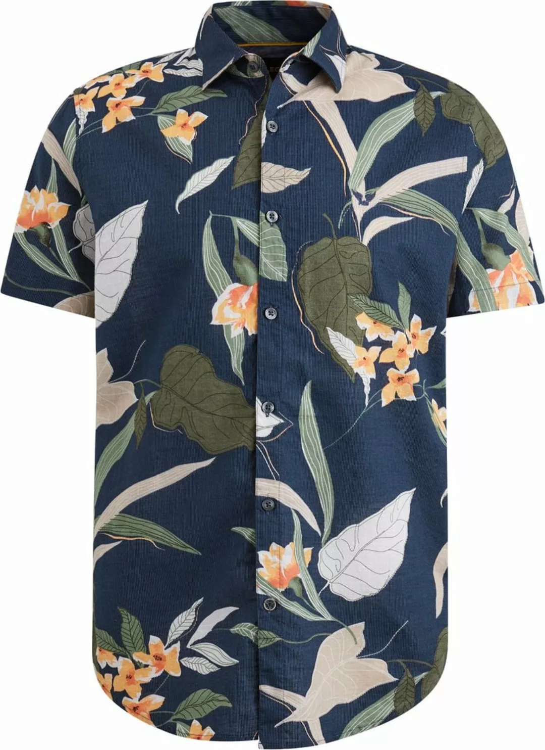 PME Legend Short Sleeve Hemd Druck Navy - Größe XL günstig online kaufen