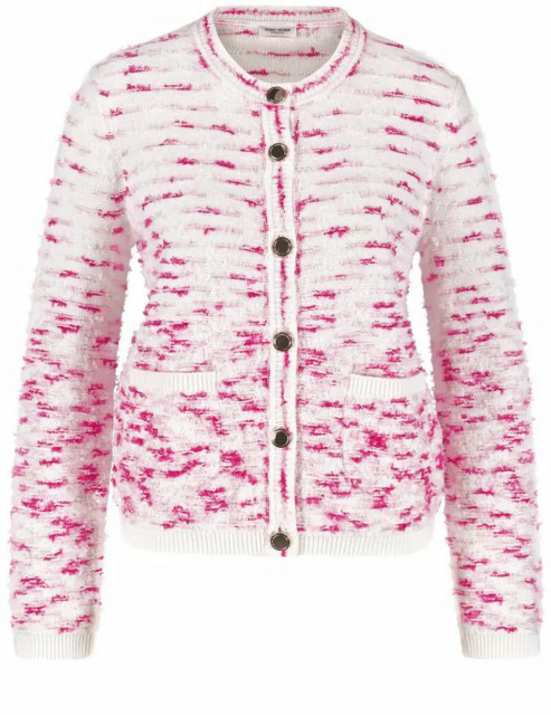 GERRY WEBER Strickjacke 330037-35721 (1-tlg) günstig online kaufen