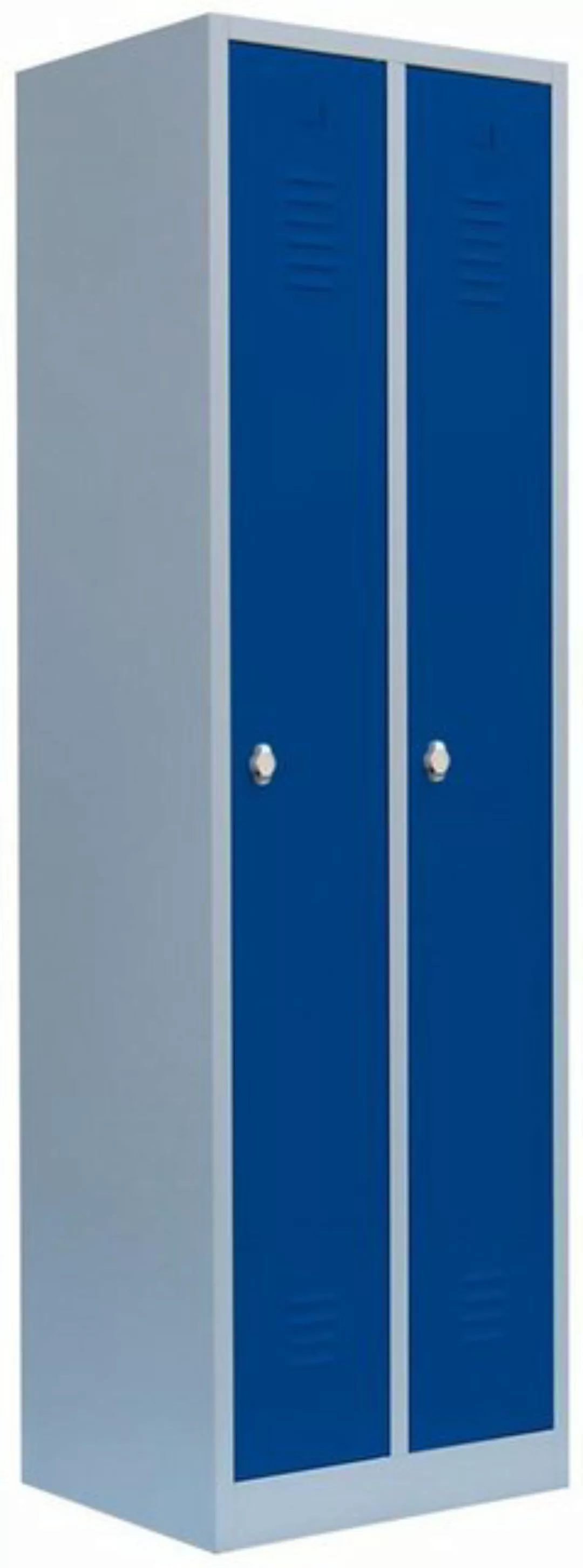 Steelboxx Spind für 2 Personen Garderobenschrank Kleiderspind 180x50x50cm ( günstig online kaufen