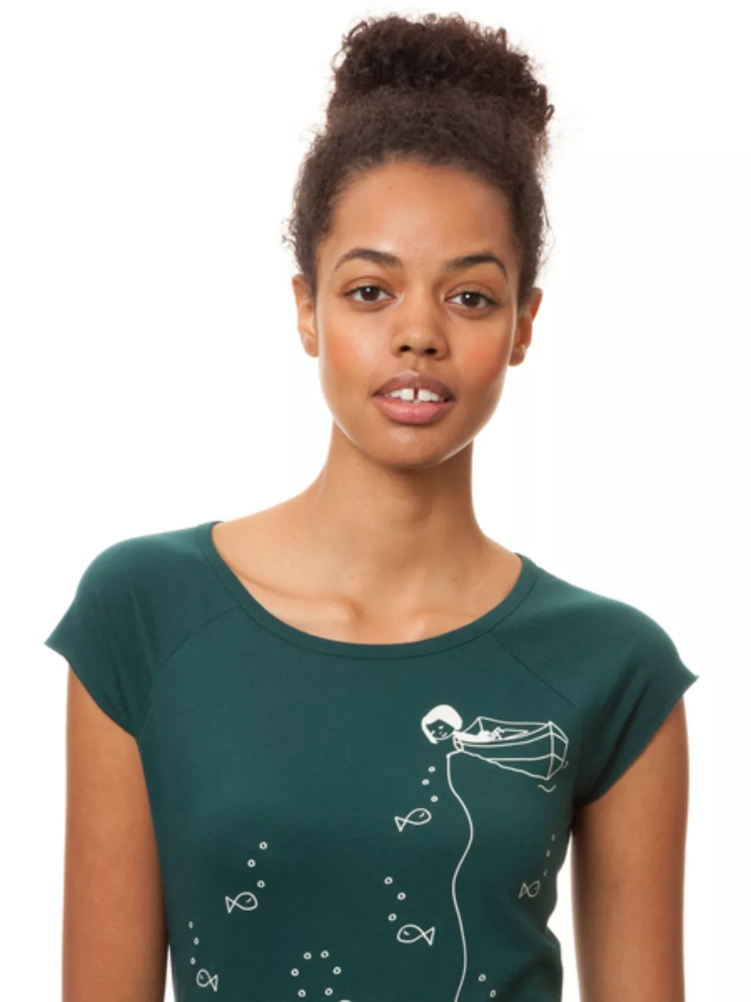 Damen T-shirt Ankermädl Bio Fair günstig online kaufen