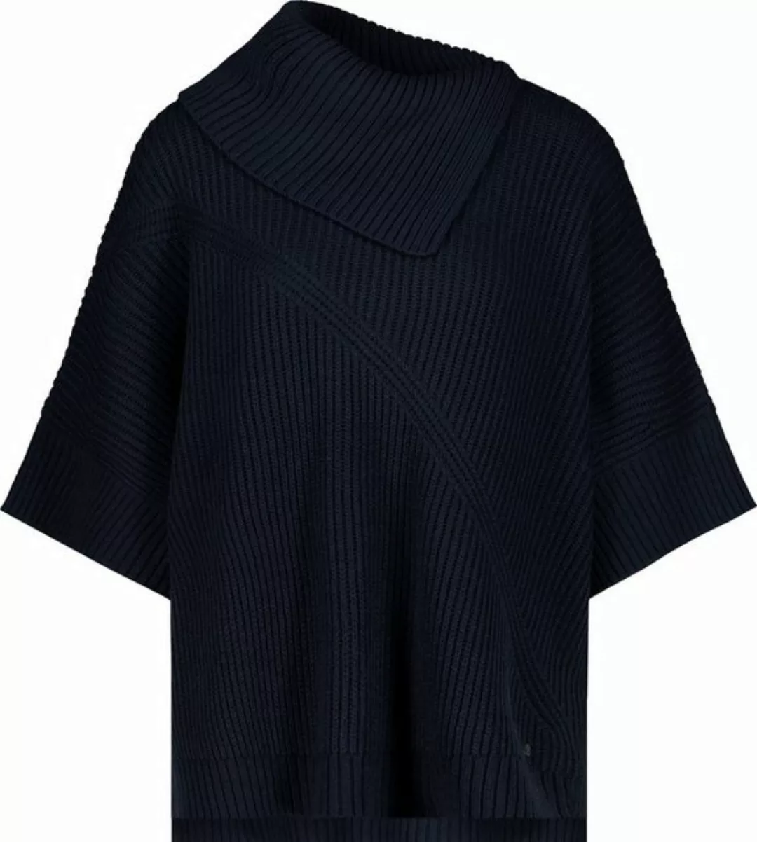 Monari Rollkragenpullover 807926 Poncho-Pullover günstig online kaufen