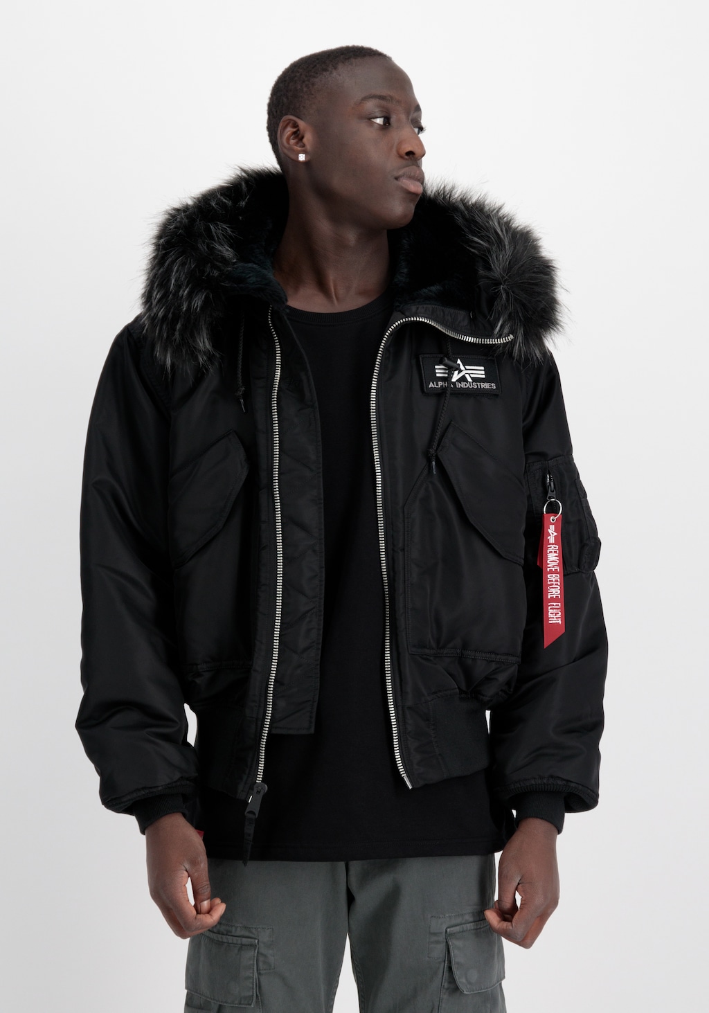 Alpha Industries Winterjacke "Alpha Industries Men - Bomber Jackets 45P Hoo günstig online kaufen