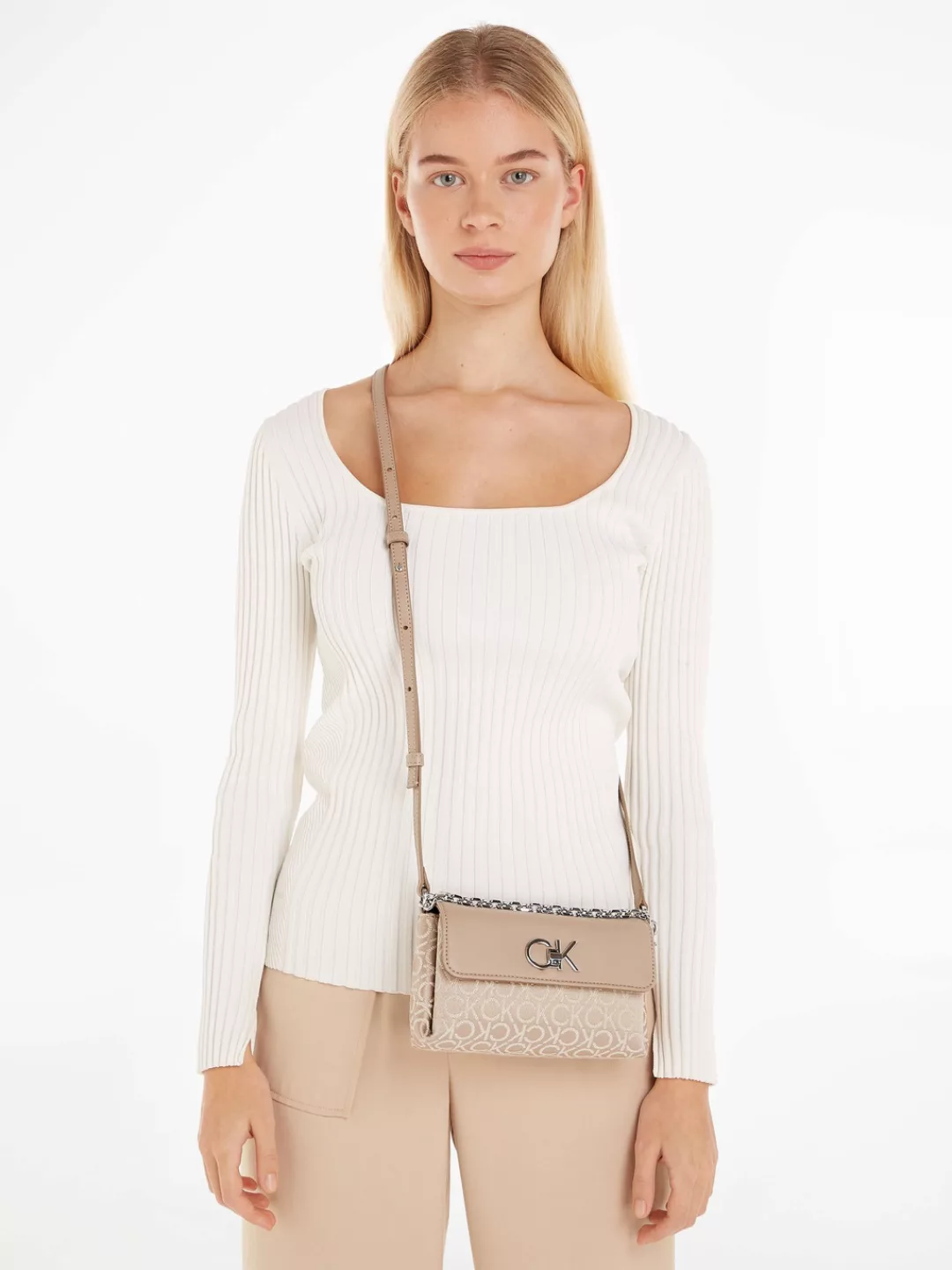 Calvin Klein Umhängetasche "RE-LOCK MINI CROSSBODY BAG JCQ", Damen Tasche H günstig online kaufen