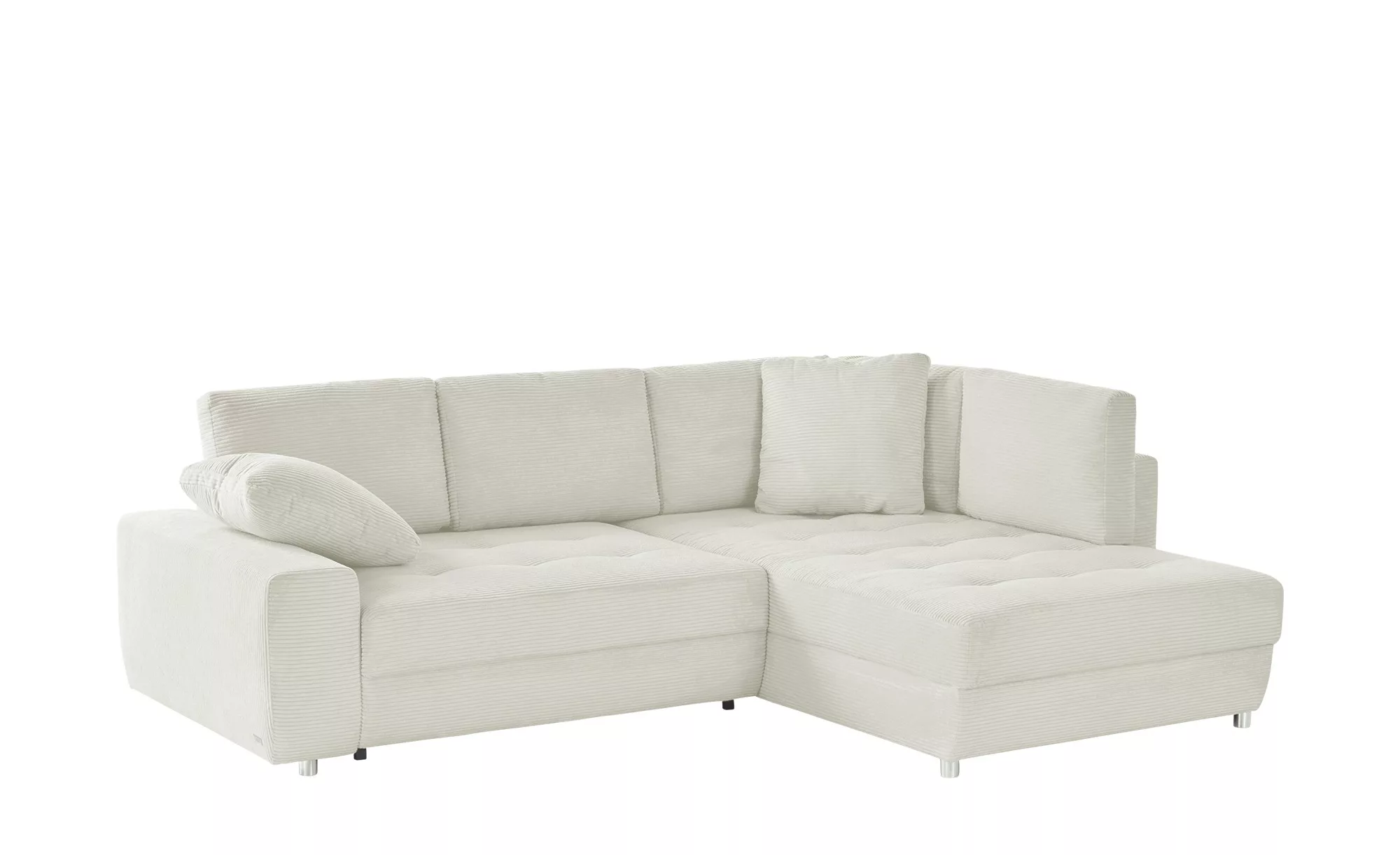 bobb Ecksofa  Arissa de Luxe ¦ creme ¦ Maße (cm): B: 265 H: 84 T: 209 Polst günstig online kaufen