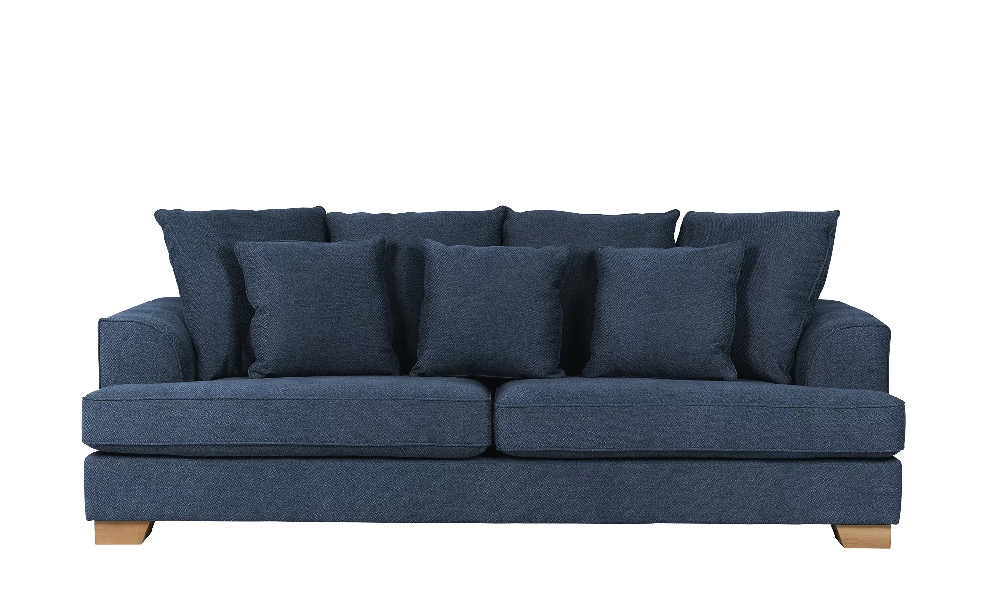 SOHO Sofa  Franka ¦ blau ¦ Maße (cm): B: 231 H: 87 T: 103 Polstermöbel > So günstig online kaufen