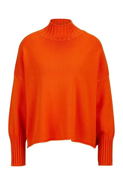 Rich & Royal Strickpullover Mock neck seamless Ecovero günstig online kaufen