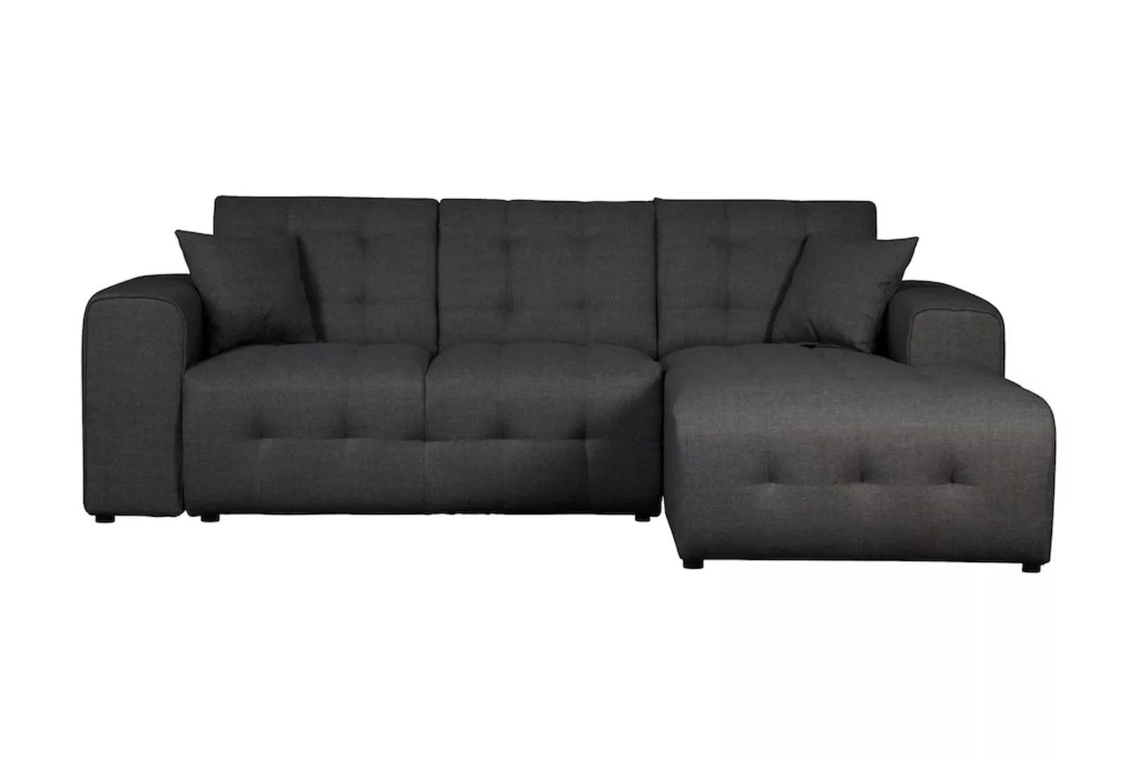 Home affaire Ecksofa »Nosia L-Form«, incl. 2 Zierkissen, mit feiner Steppun günstig online kaufen