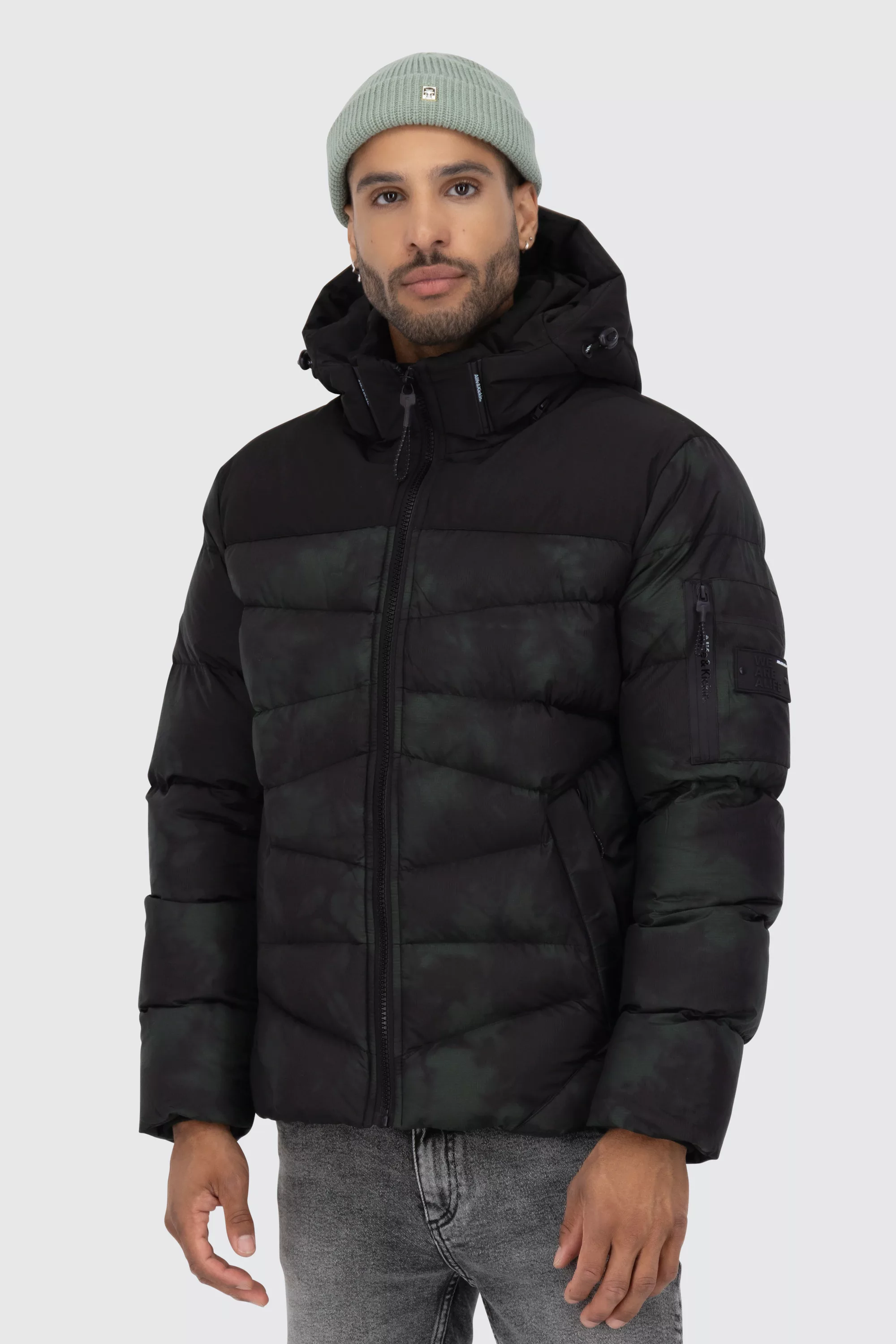 Alife & Kickin Winterjacke "Herren HenryAK B", mit Kapuze, Warm kurze Jacke günstig online kaufen