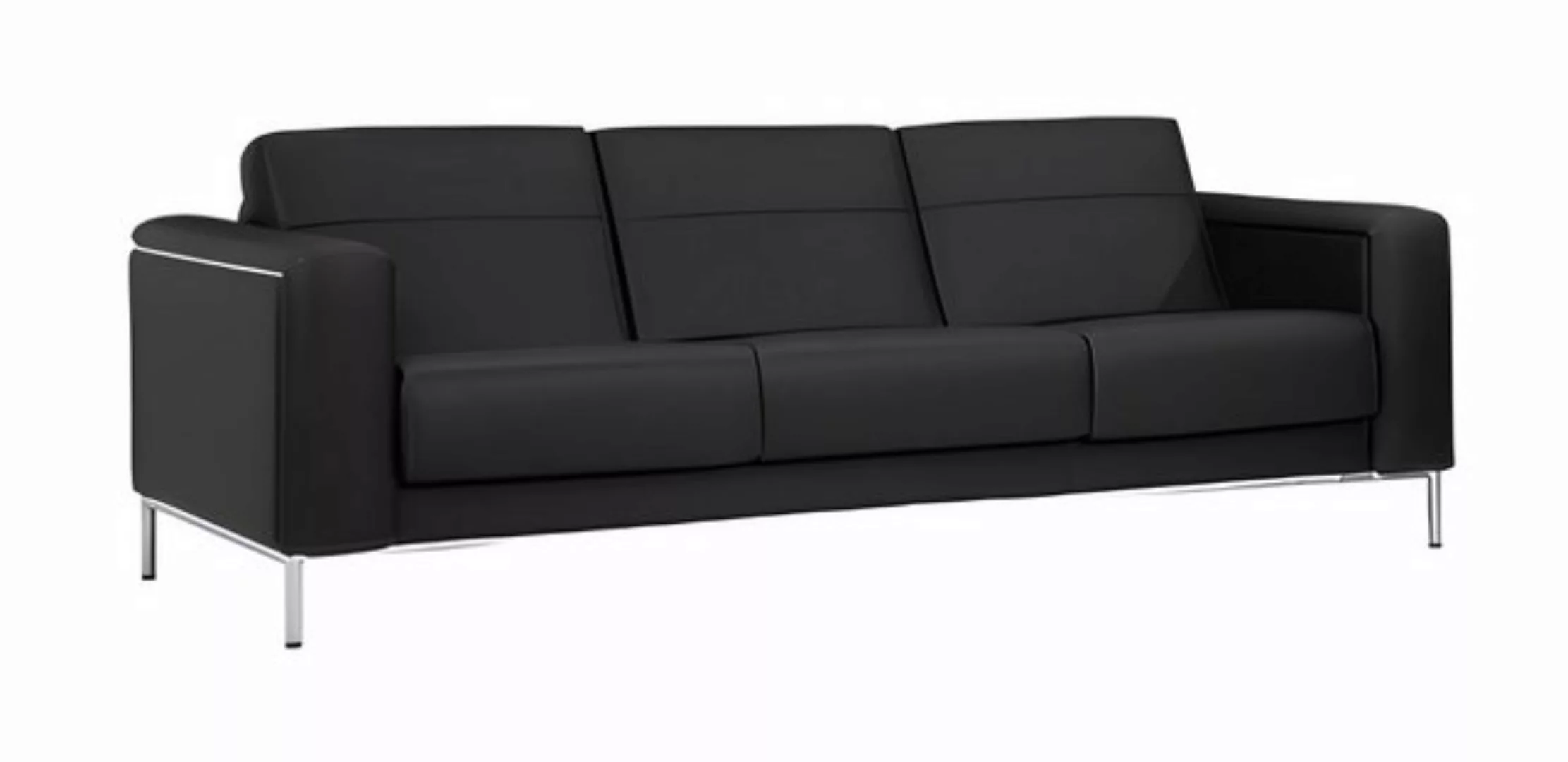 JVmoebel 3-Sitzer Büromöbel Sofa 3 Sitzer Couch Polster Modern Luxus Leder günstig online kaufen