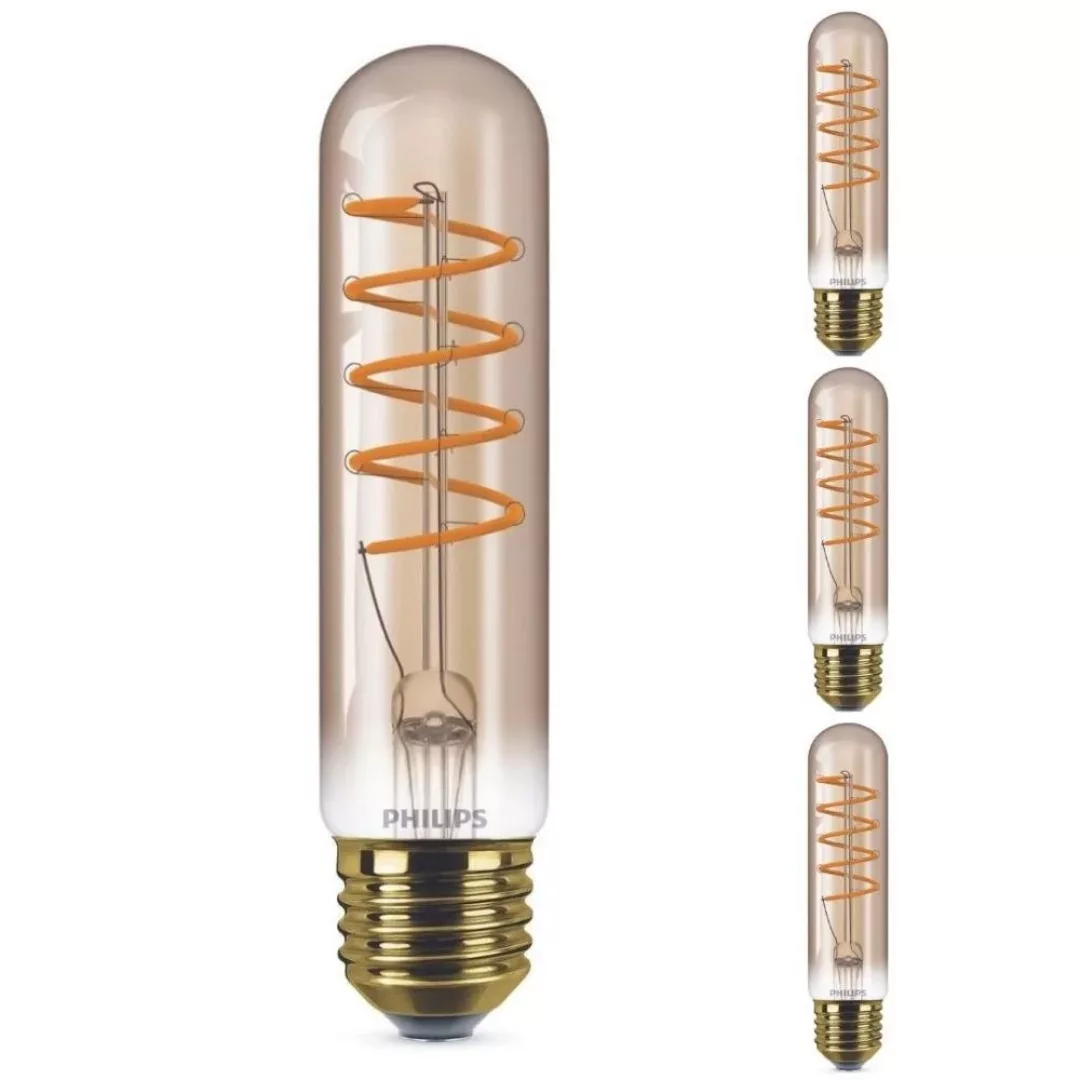 Philips LED Lampe ersetzt 25W, E27 Röhrenform T32, gold, warmweiß, 250 Lume günstig online kaufen