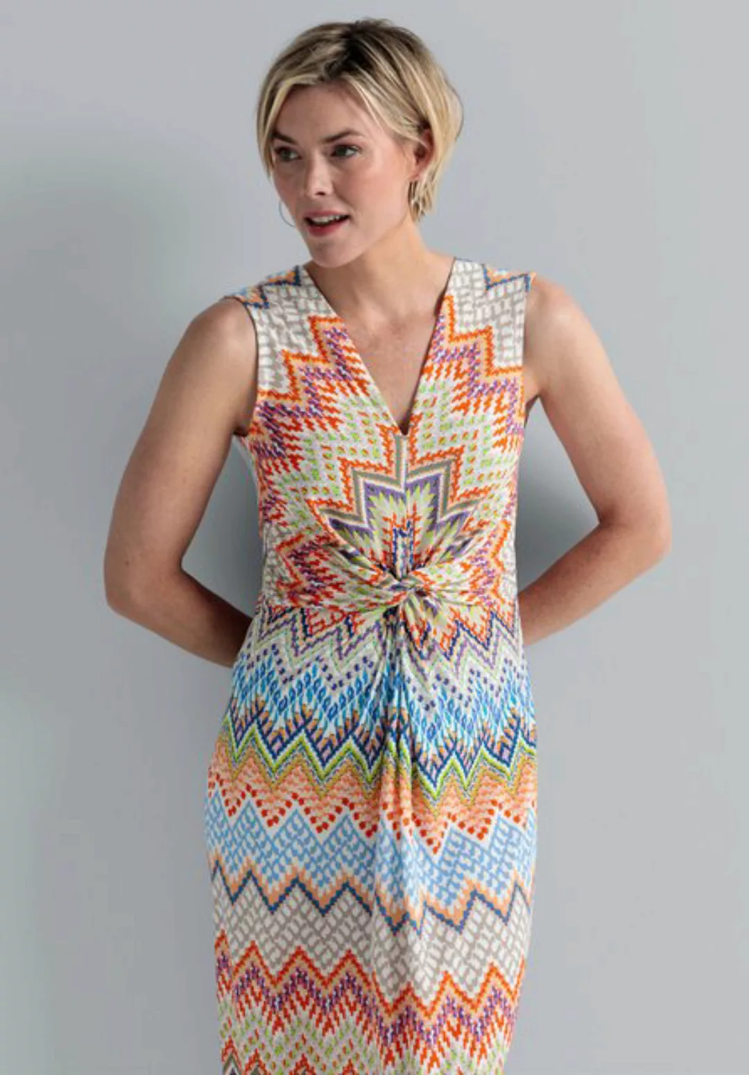 bianca Sommerkleid DINORAH mit modernem Allover-Dessin in Trendfarben günstig online kaufen