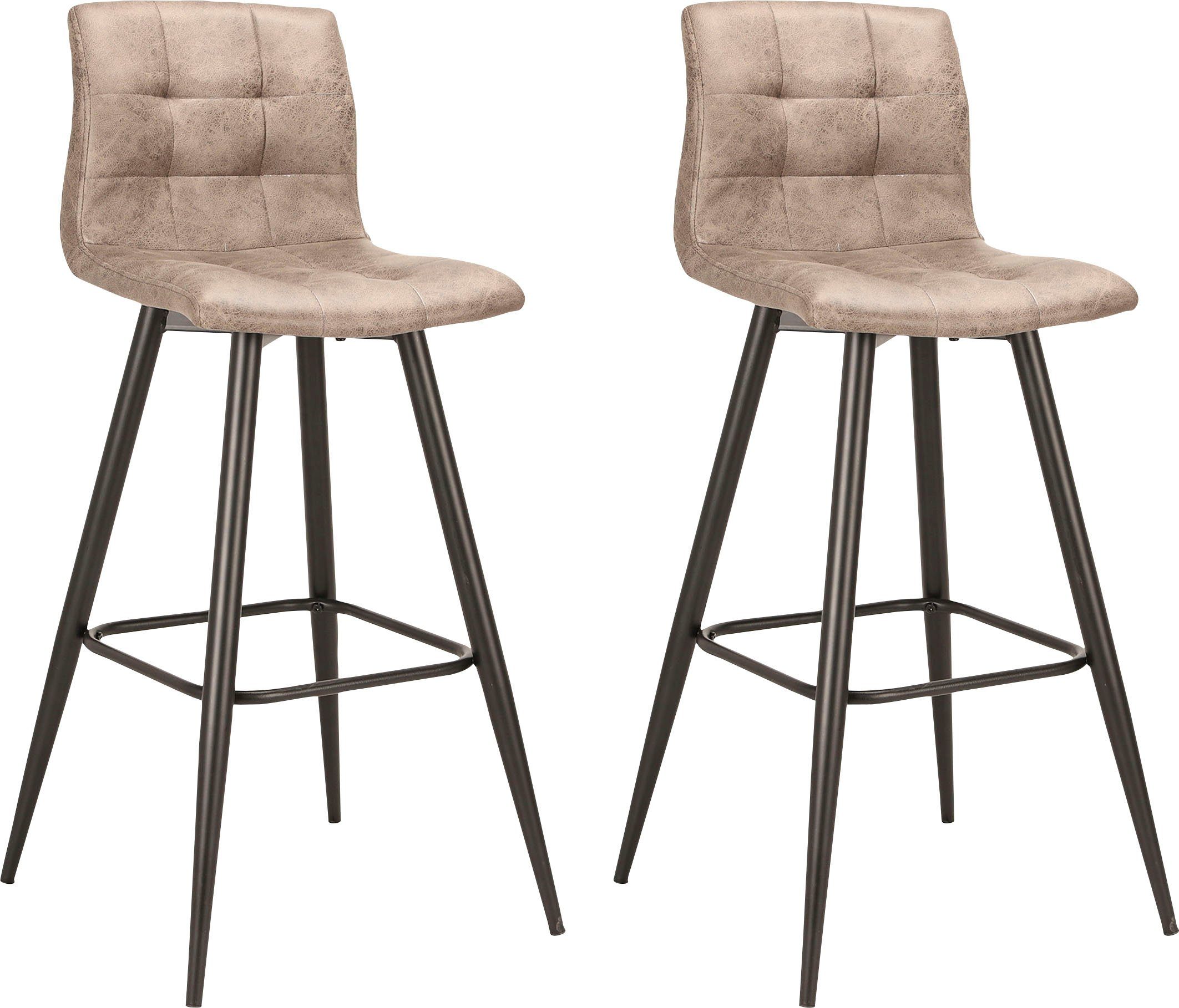 byLIVING Bargruppe "Essgruppe Nele, Stühle Simone", (Set, 3 tlg., Tisch mit günstig online kaufen
