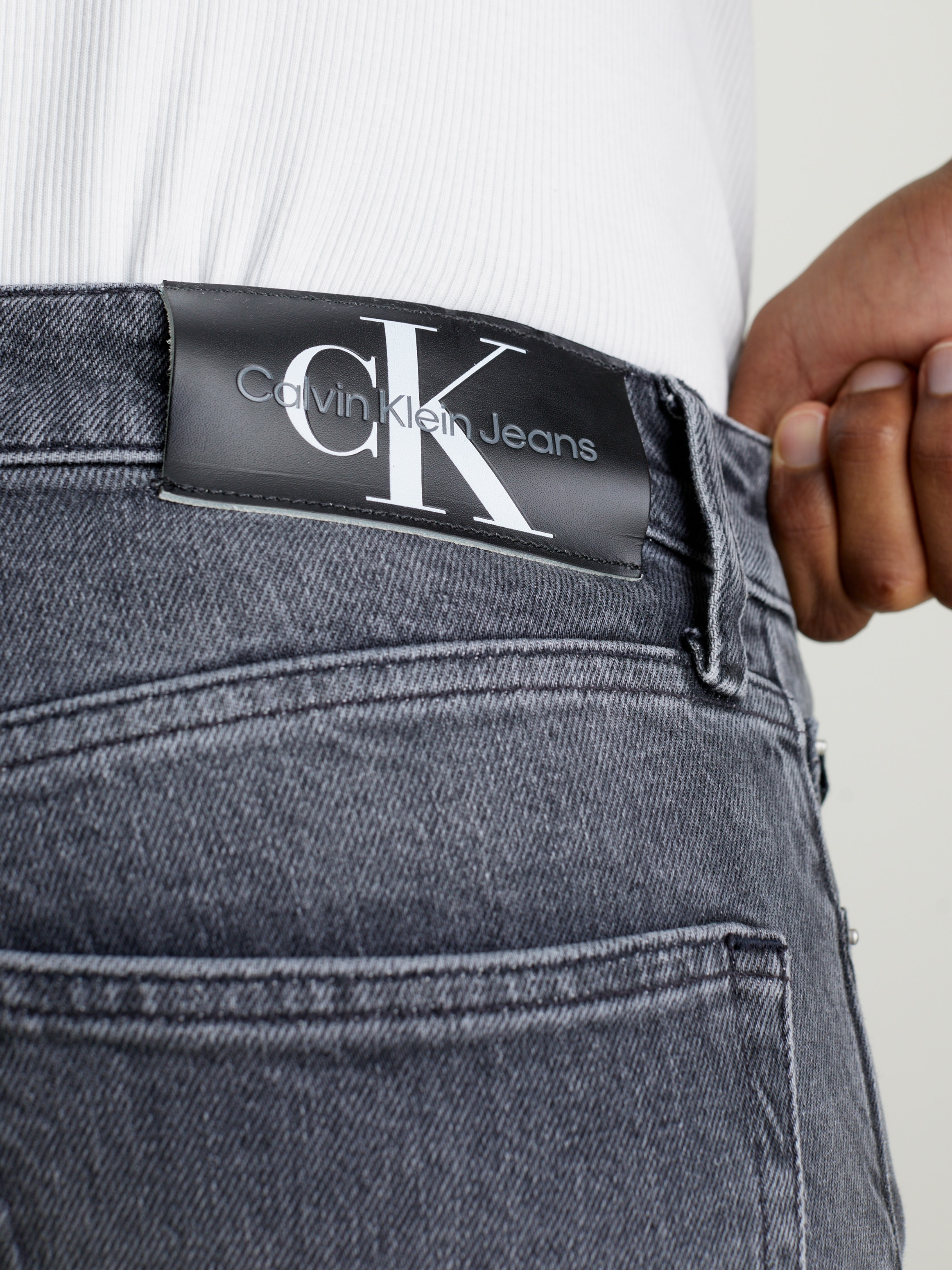 Calvin Klein Jeans Slim-fit-Jeans SLIM in klassischer 5-Pocket-Form günstig online kaufen