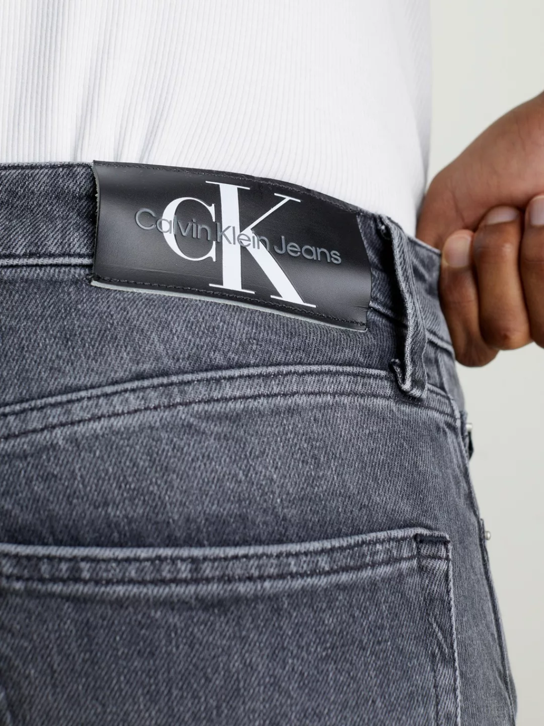 Calvin Klein Jeans Slim-fit-Jeans SLIM in klassischer 5-Pocket-Form günstig online kaufen