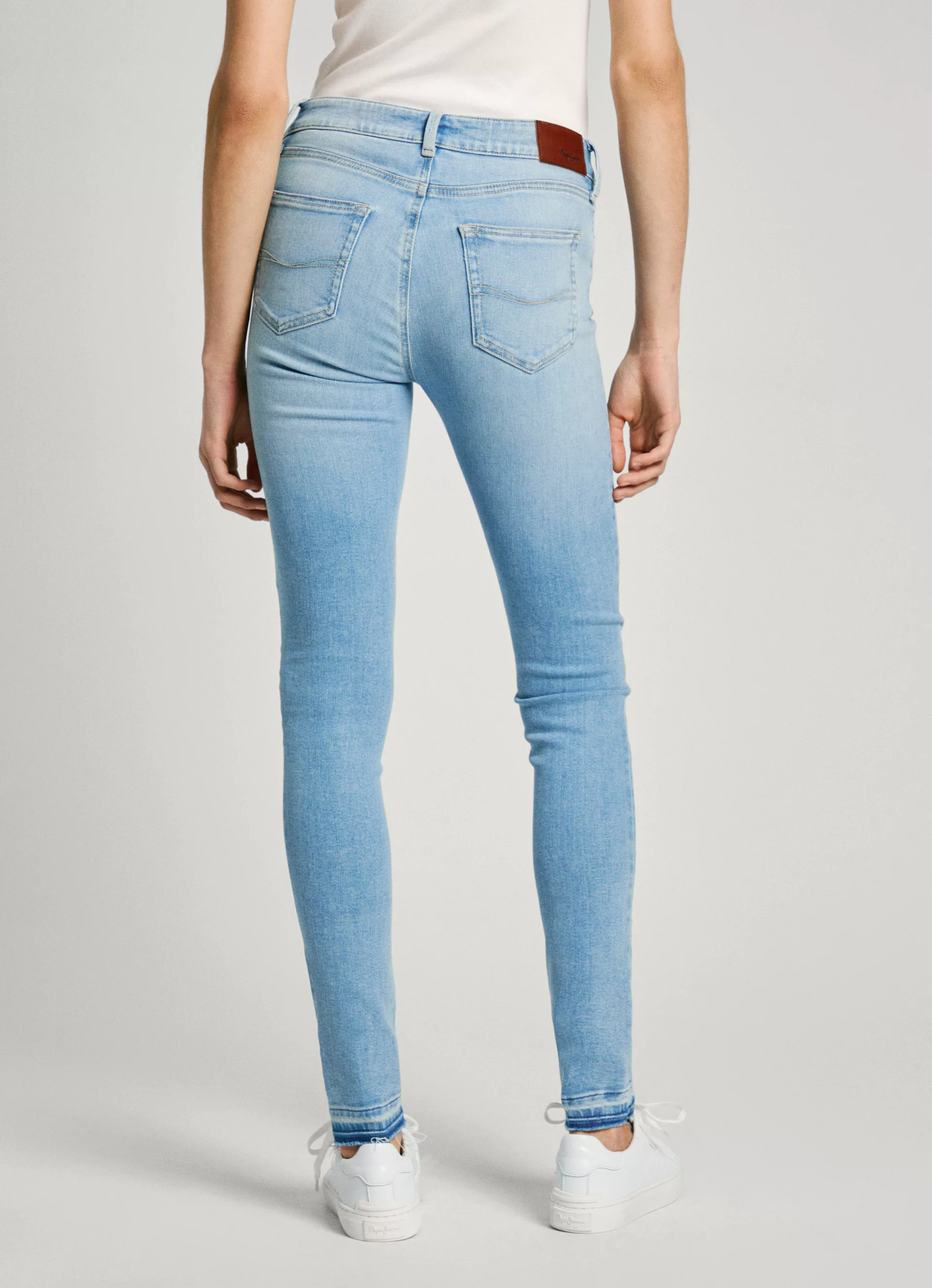 Pepe Jeans Skinny-fit-Jeans SKINNY JEANS MW in verschiedenen Waschungen günstig online kaufen