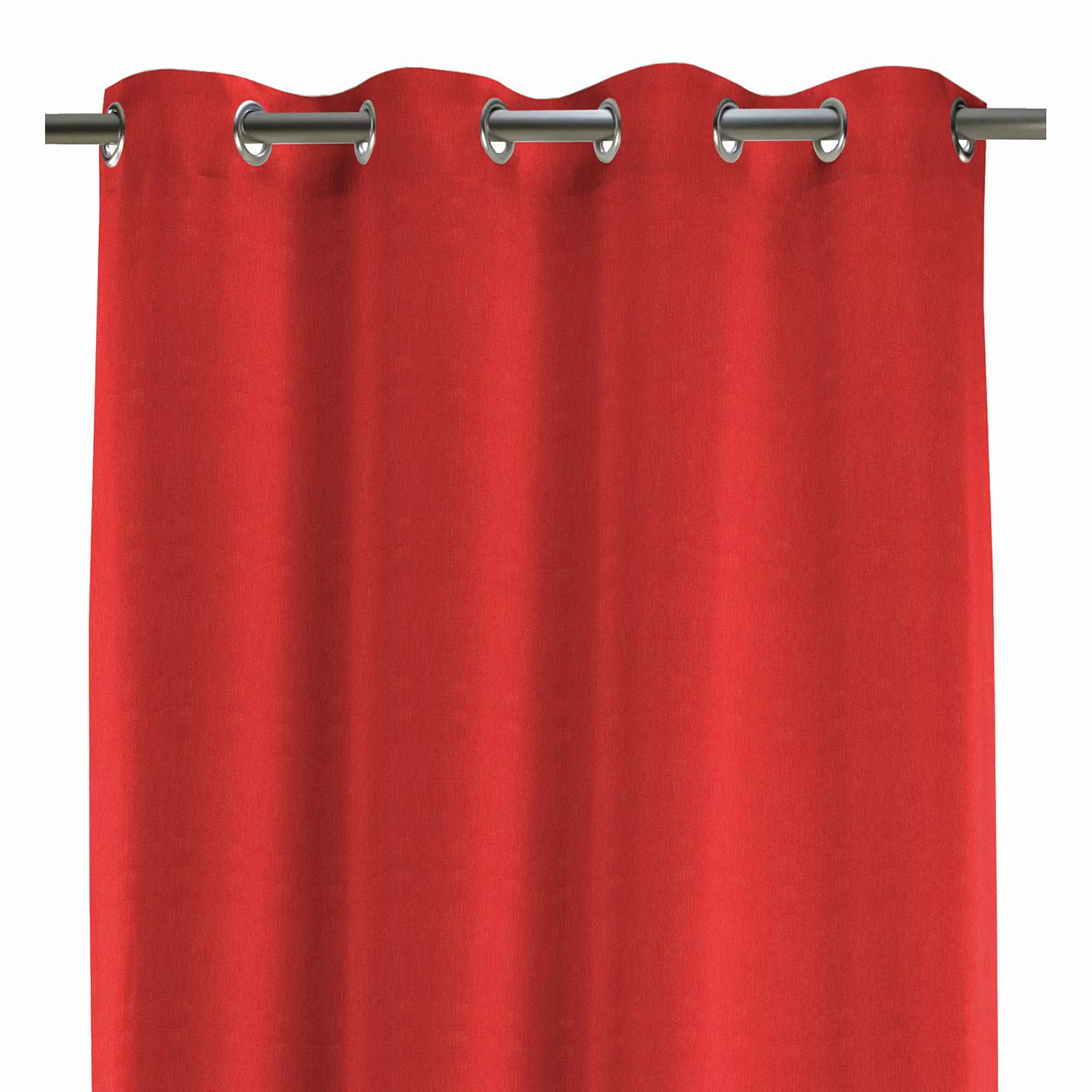 home24 Apelt Ösenschal Torino Rot Modern 135x245 cm (BxH) Webstoff günstig online kaufen
