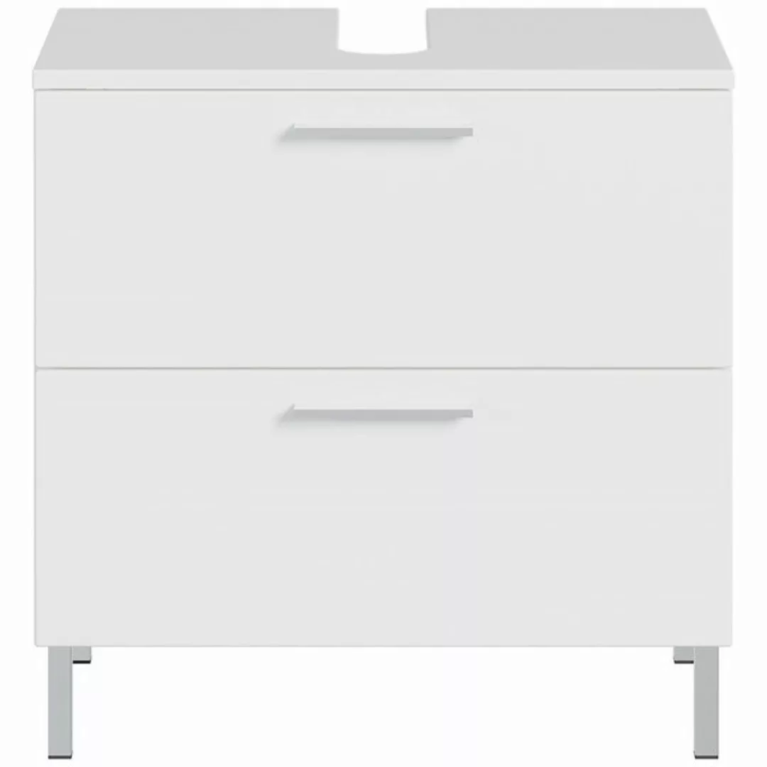 Lomadox Waschbeckenunterschrank Badezimmer AMASYA-01 in weiß, B/H/T: ca. 60 günstig online kaufen