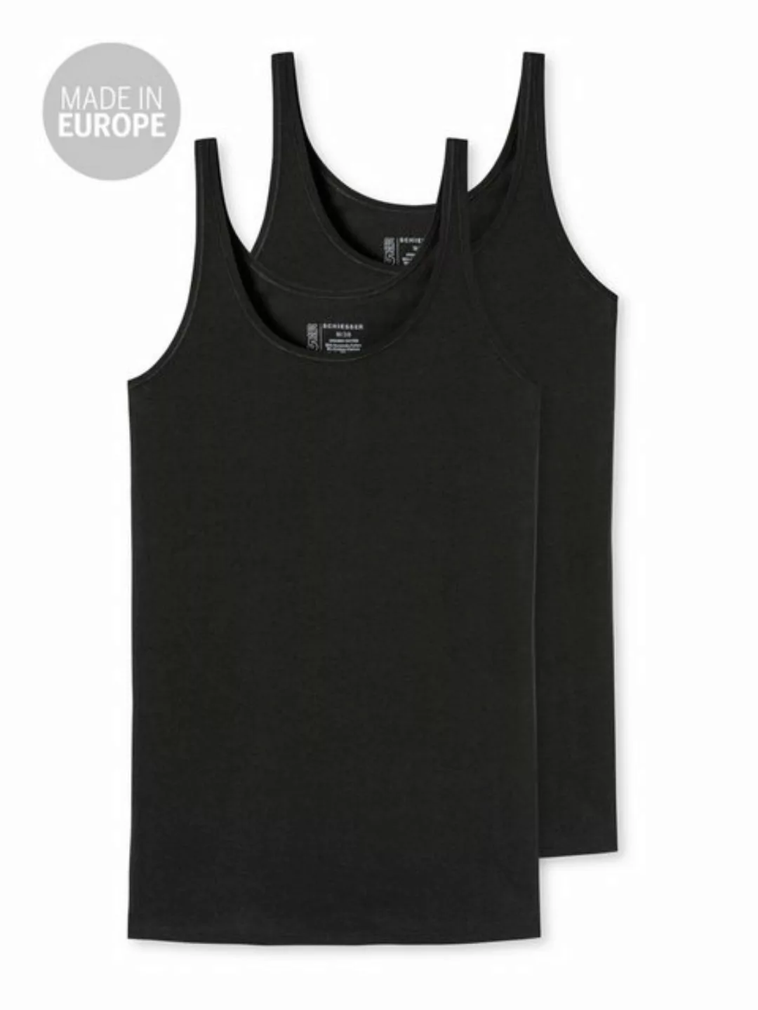 Schiesser Tanktop 95/5 (2-tlg) Tank-top unterhemd unterzieh-shirt günstig online kaufen