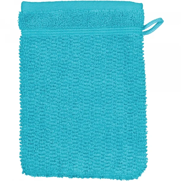 frottana Handtücher Pearl - Farbe: ocean - 460 - Waschhandschuh 15x20 cm günstig online kaufen