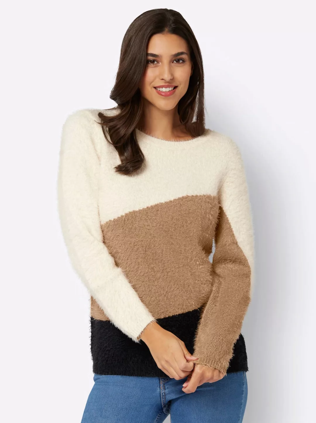 Classic Basics Strickpullover "Langarm-Pullover" günstig online kaufen