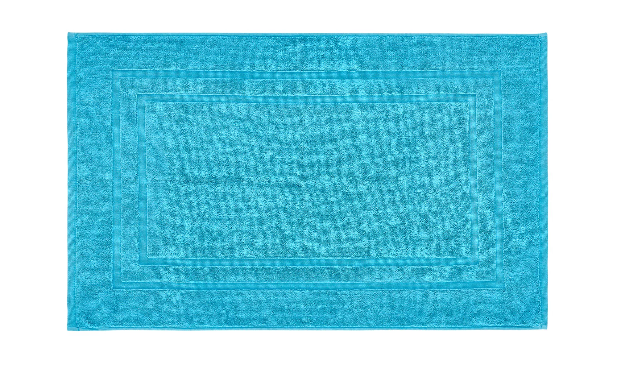 HOME STORY Badvorleger  Lifestyle - blau - 100 % Baumwolle - 50 cm - Heimte günstig online kaufen