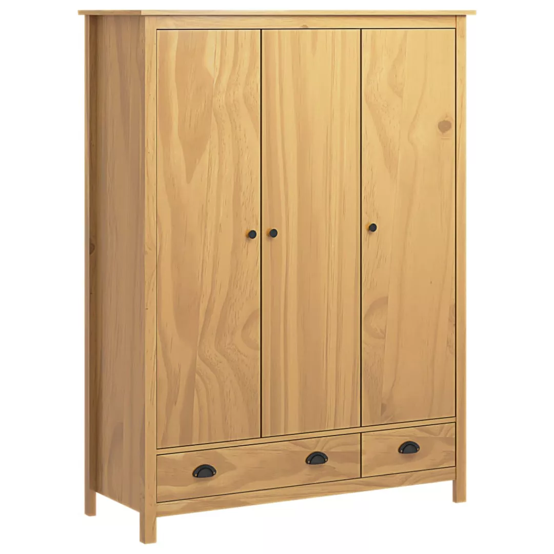 vidaXL Kleiderschrank Kleiderschrank mit 3 Türen Hill Range 127x50x170cm Ki günstig online kaufen