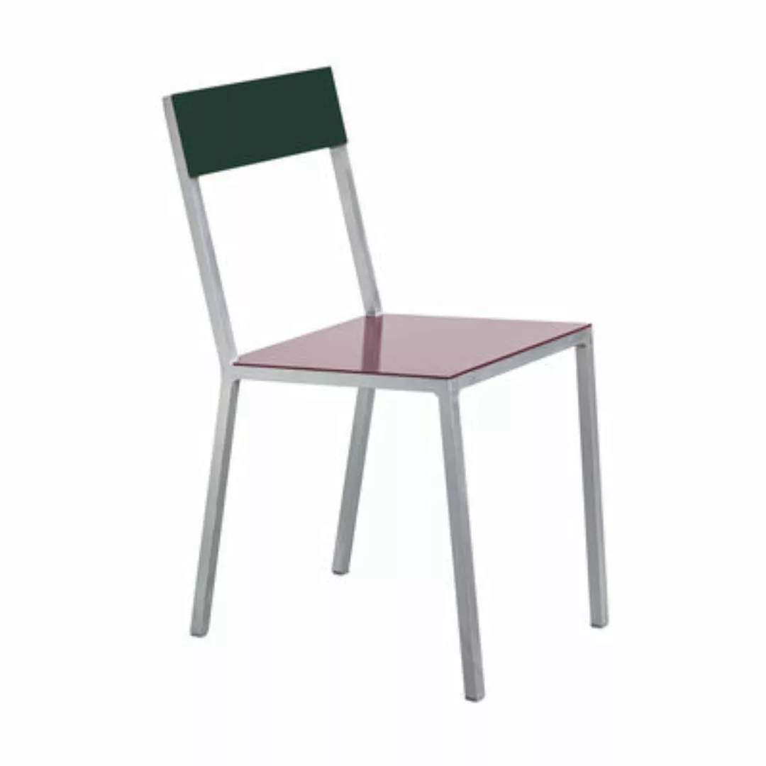 Stuhl Alu Chair metall rot grün violett - valerie objects - Violett günstig online kaufen