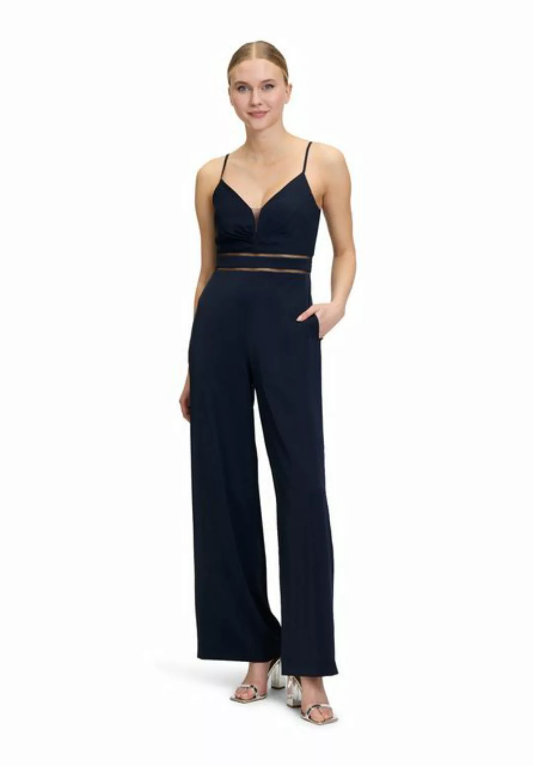 Vera Mont Overall Vera Mont Jumpsuit mit Cut-Outs (1-tlg) Aufgesteppte Bänd günstig online kaufen