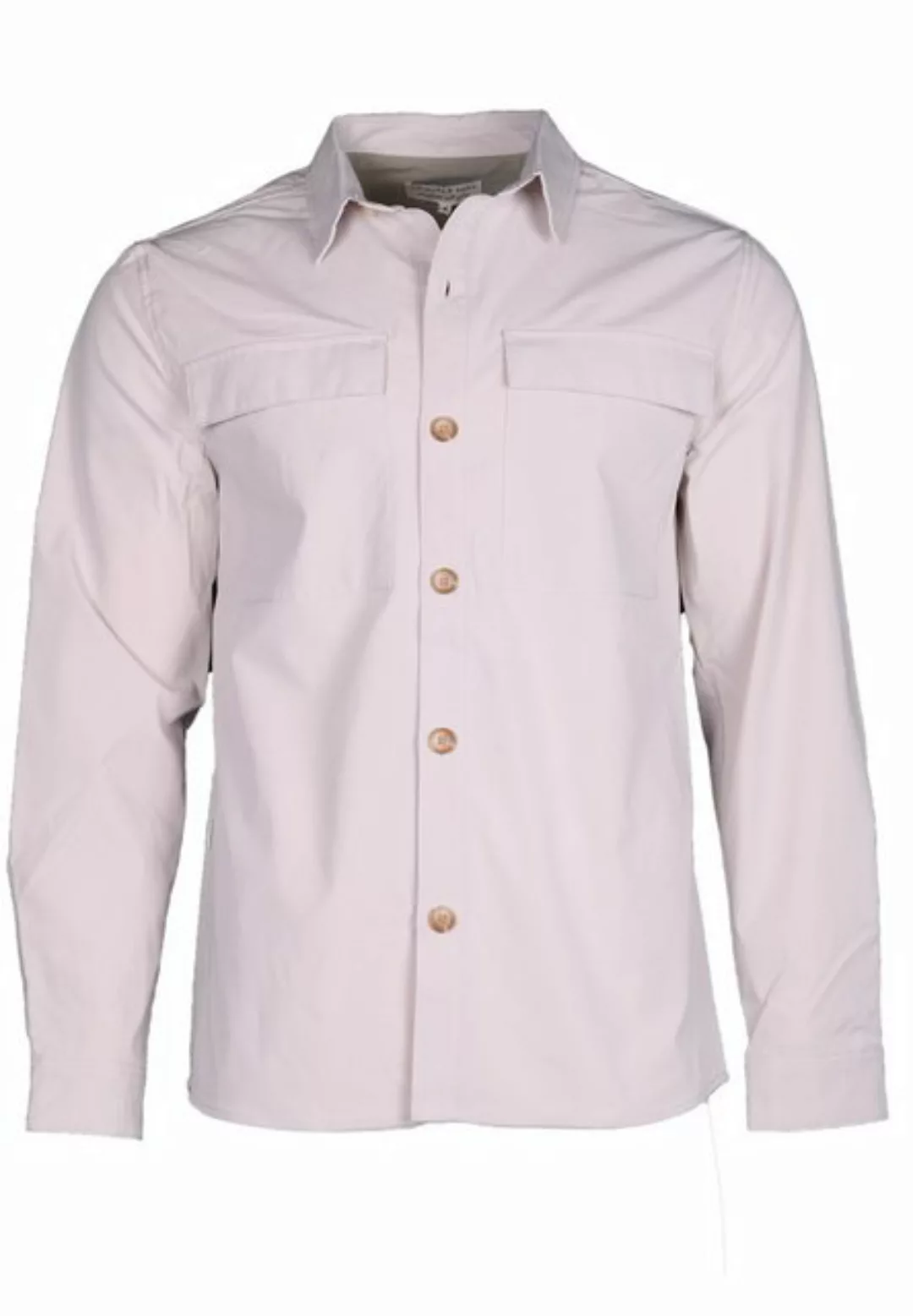 colours & sons Langarmhemd Colours & Sons Overshirt - Offwhite S (1-tlg) günstig online kaufen