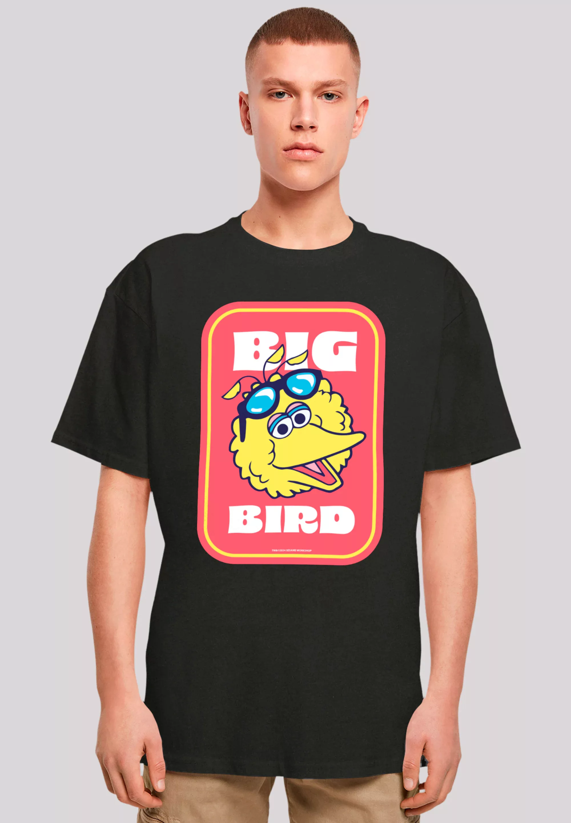 F4NT4STIC T-Shirt "Sesamstraße Bilbo Big Bird Sticker", Premium Qualität, W günstig online kaufen