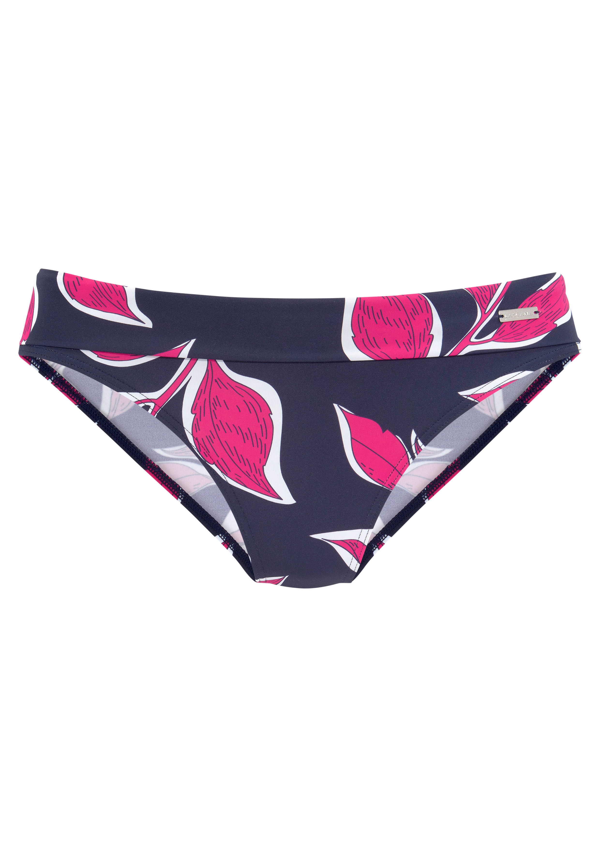 LASCANA Bikini-Hose "Cataleya", mit Umschlagbund günstig online kaufen
