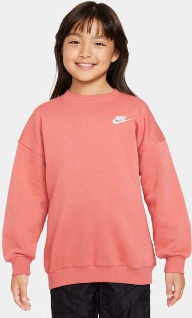 Nike Sweatshirt G NSW CLUB FLC OVRSZD CREW LBR ADOBE/WHITE günstig online kaufen