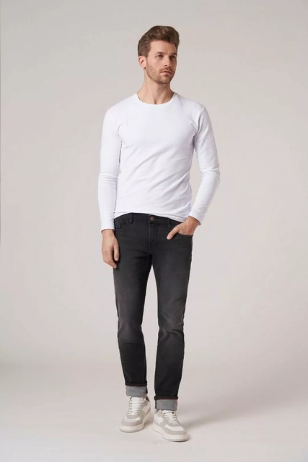 Hattric 5-Pocket-Jeans Hattric Herren 5-Pocket Davis günstig online kaufen