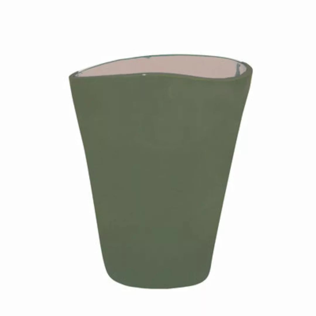 Vase Double Jeu keramik grün / Large - H 29 cm - Maison Sarah Lavoine - Grü günstig online kaufen